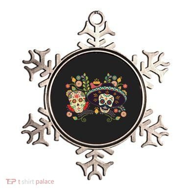Sugar Skulls Day of the Dead Ornament