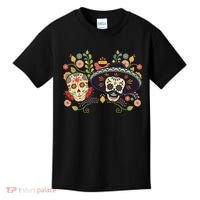 Sugar Skulls Day of the Dead Kids T-Shirt thumb 0