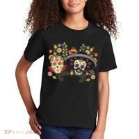 Sugar Skulls Day of the Dead Kids T-Shirt thumb 2