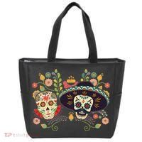 Sugar Skulls Day of the Dead Tote Bag thumb 0