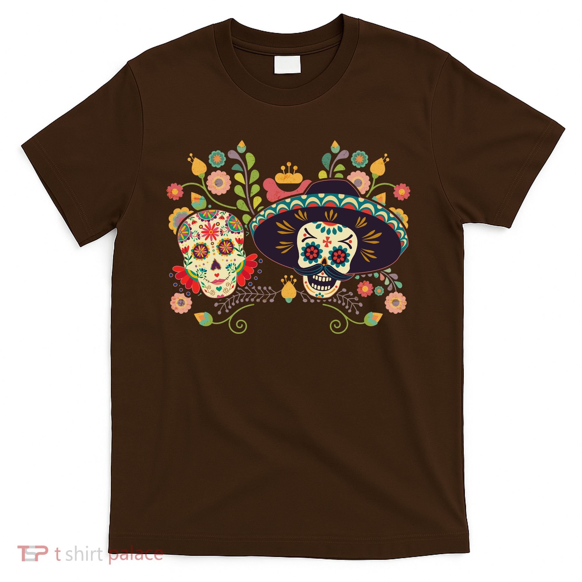 Sugar Skulls Day of the Dead T-Shirt