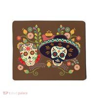 Sugar Skulls Day of the Dead Mousepad thumb 0