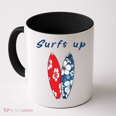 Surfs Up Hawaiian Style Coffee Mug