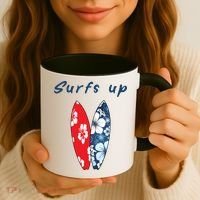 Surfs Up Hawaiian Style Coffee Mug thumb 3