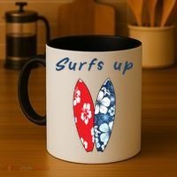 Surfs Up Hawaiian Style Coffee Mug thumb 4