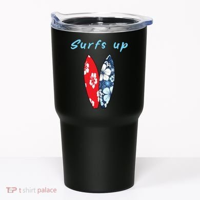 Surfs Up Hawaiian Style Tumbler