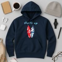 Surfs Up Hawaiian Style Hoodie thumb 3
