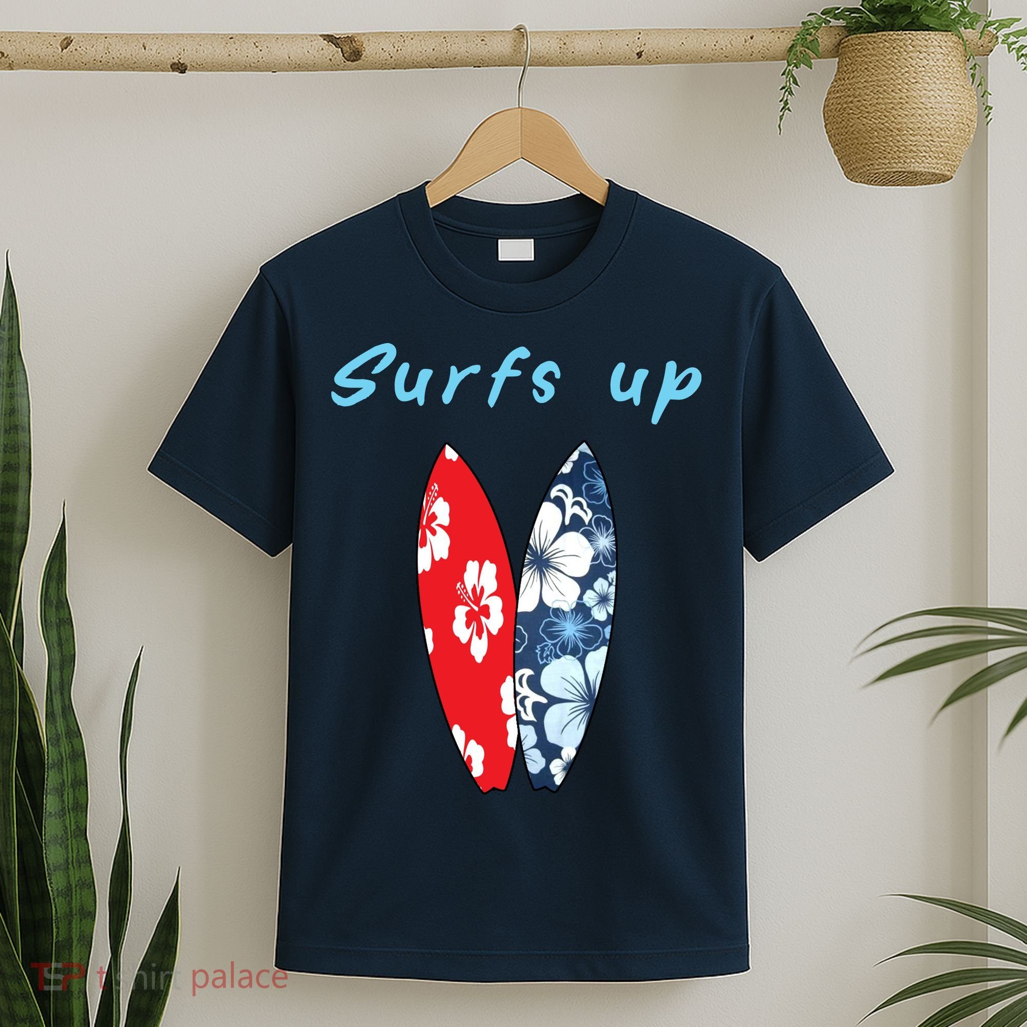 Surfs Up Hawaiian Style T-Shirt