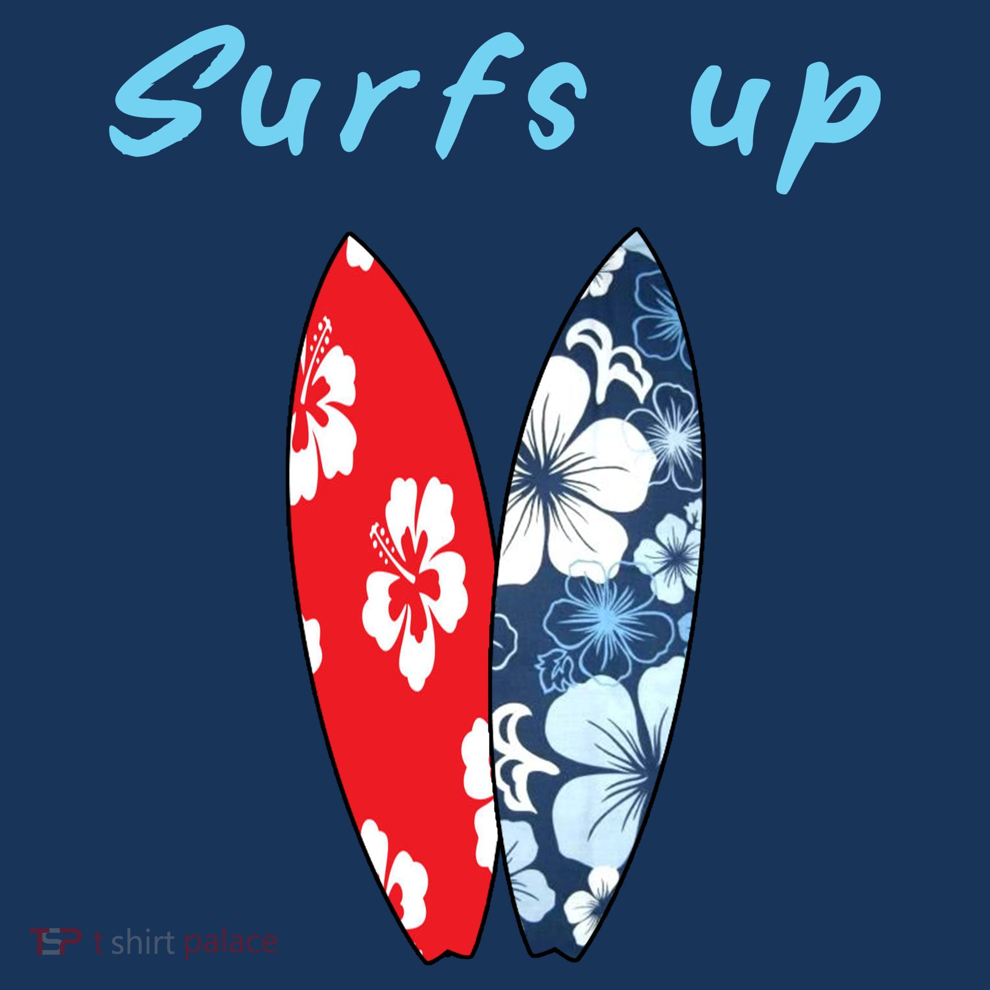 Surfs Up Hawaiian Style Women's Tank Top