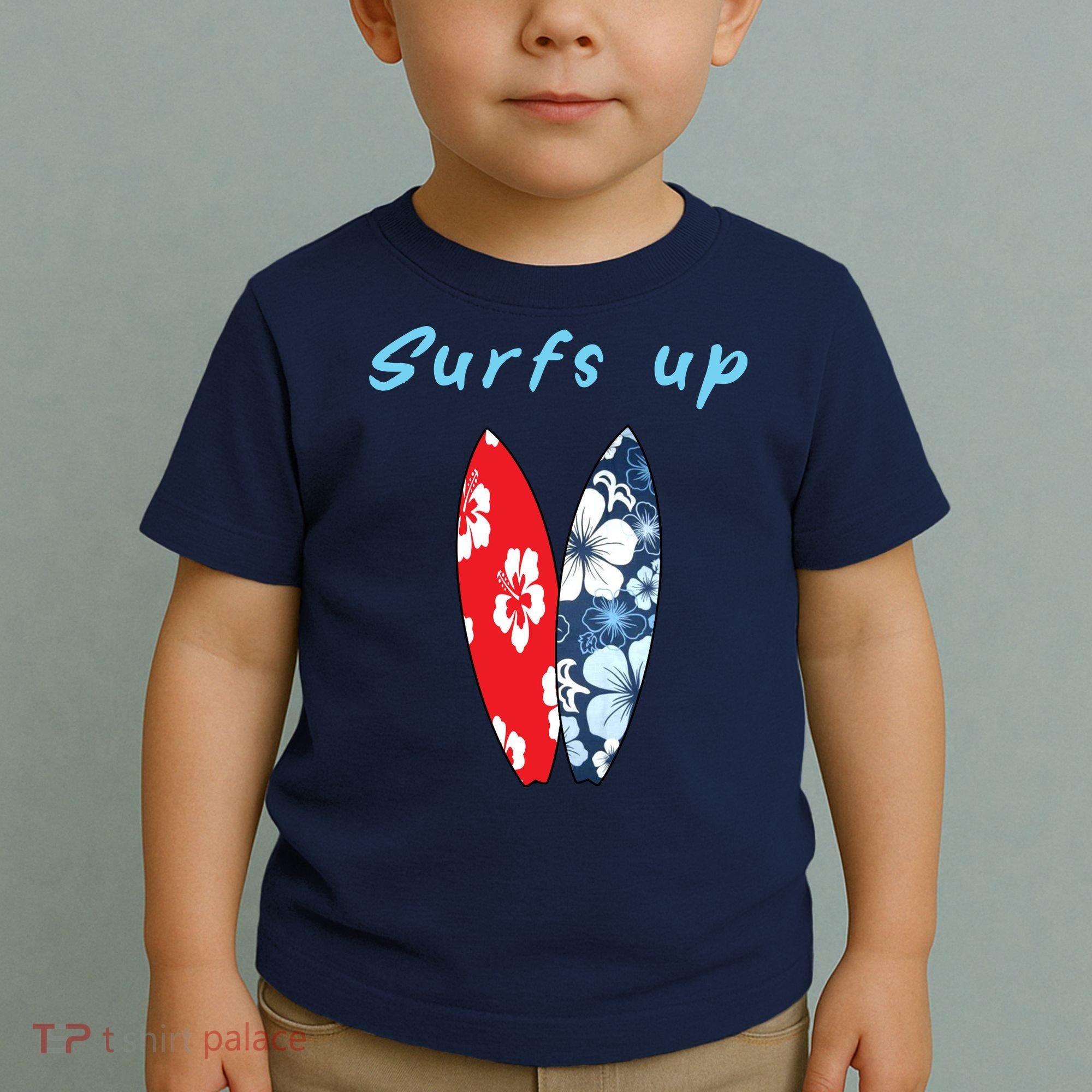 Surfs Up Hawaiian Style Toddler T-Shirt