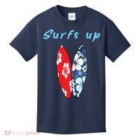 Surfs Up Hawaiian Style Kids T-Shirt thumb 0