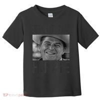Shut Up Hippie Ronald Reagan Anti Liberal Republican Toddler T-Shirt thumb 0