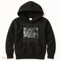 Shut Up Hippie Ronald Reagan Anti Liberal Republican Kids Hoodie thumb 0