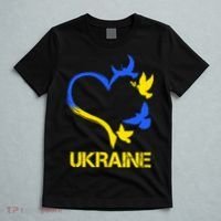 Support Ukraine Heart Doves T-Shirt thumb 5