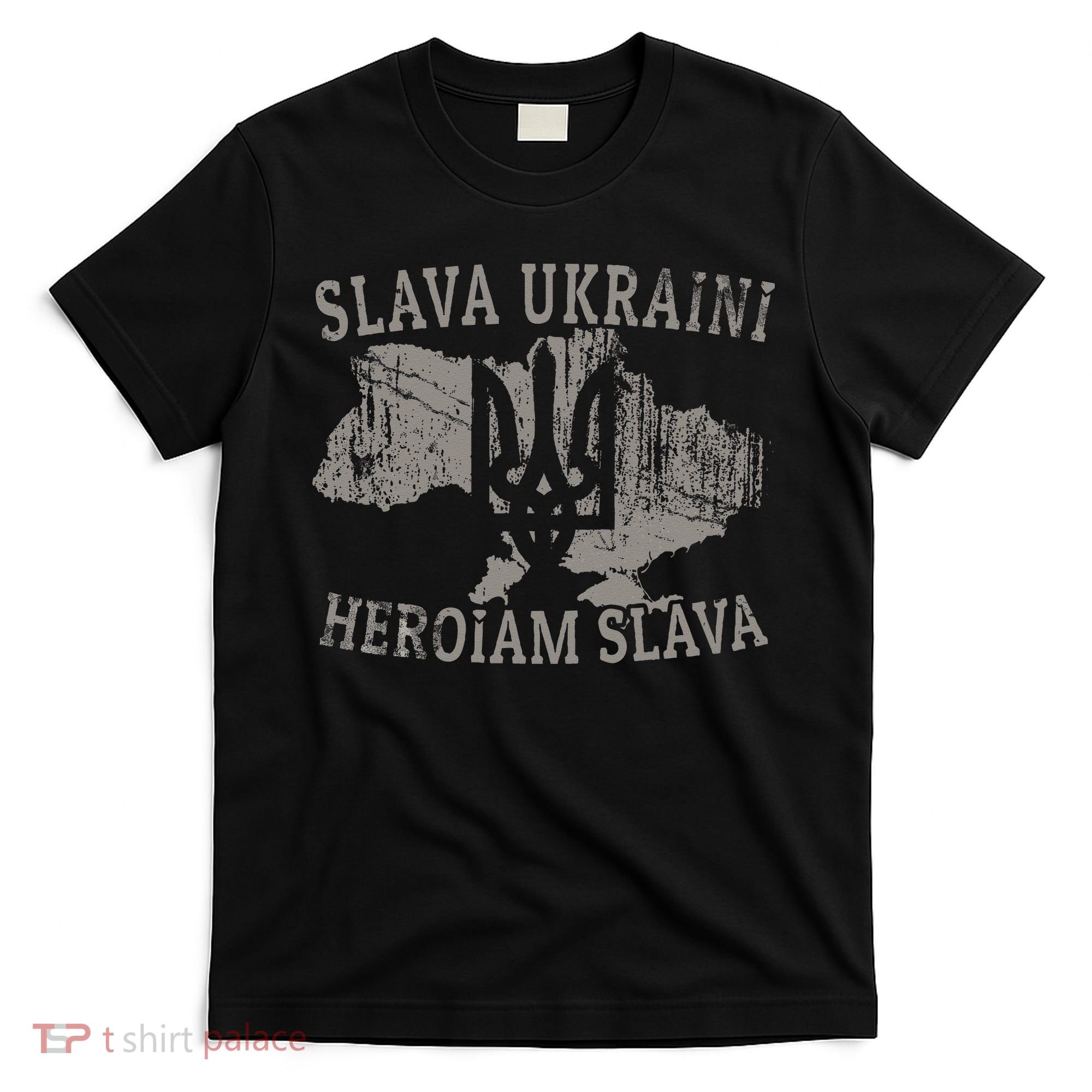 Slava Ukraini Heroiam Slava Glory To Heroes Glory To Ukraine T-Shirt