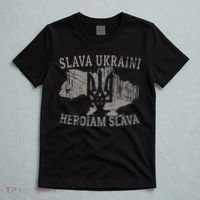 Slava Ukraini Heroiam Slava Glory To Heroes Glory To Ukraine T-Shirt thumb 5