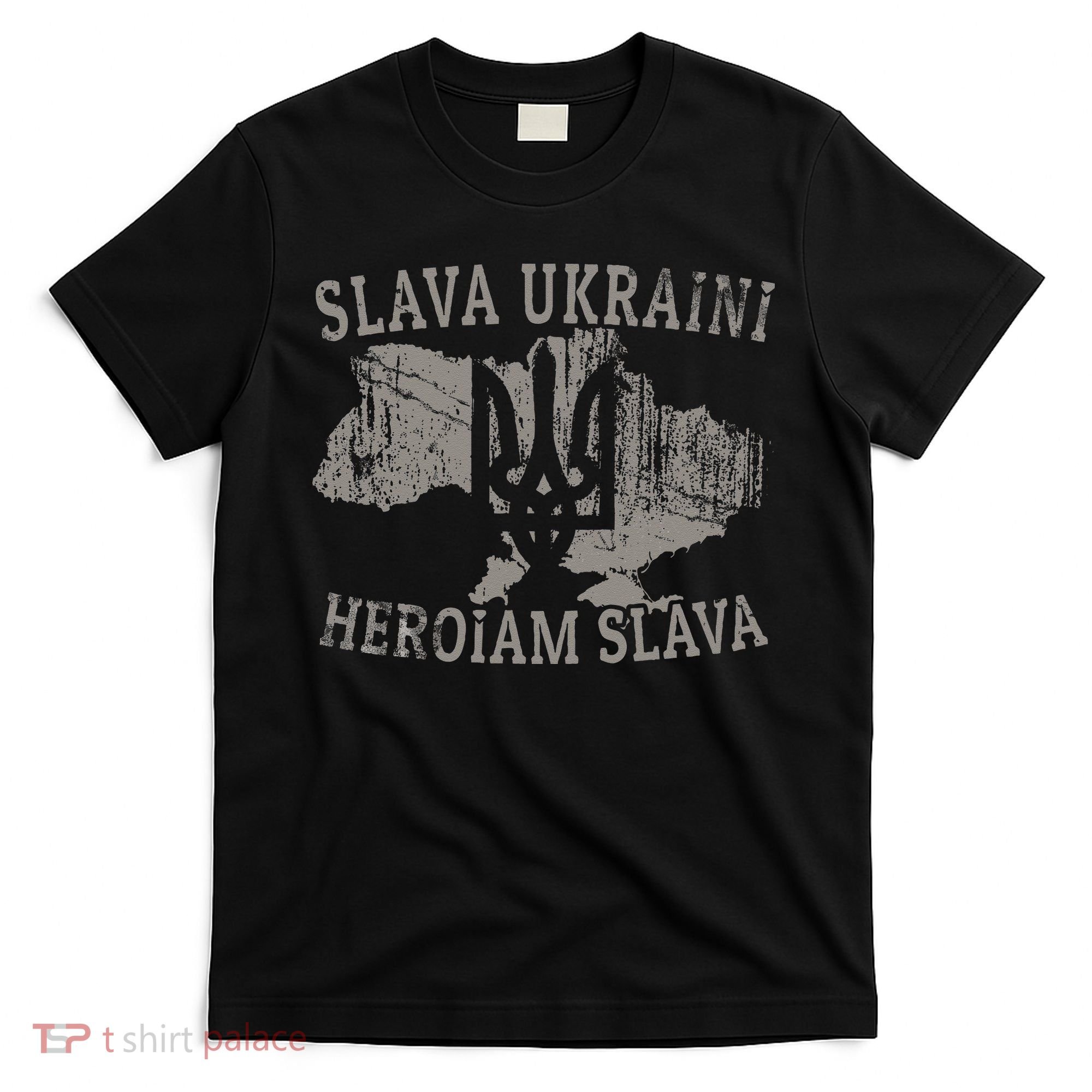 Slava Ukraini Heroiam Slava Glory To Heroes Glory To Ukraine T-Shirt