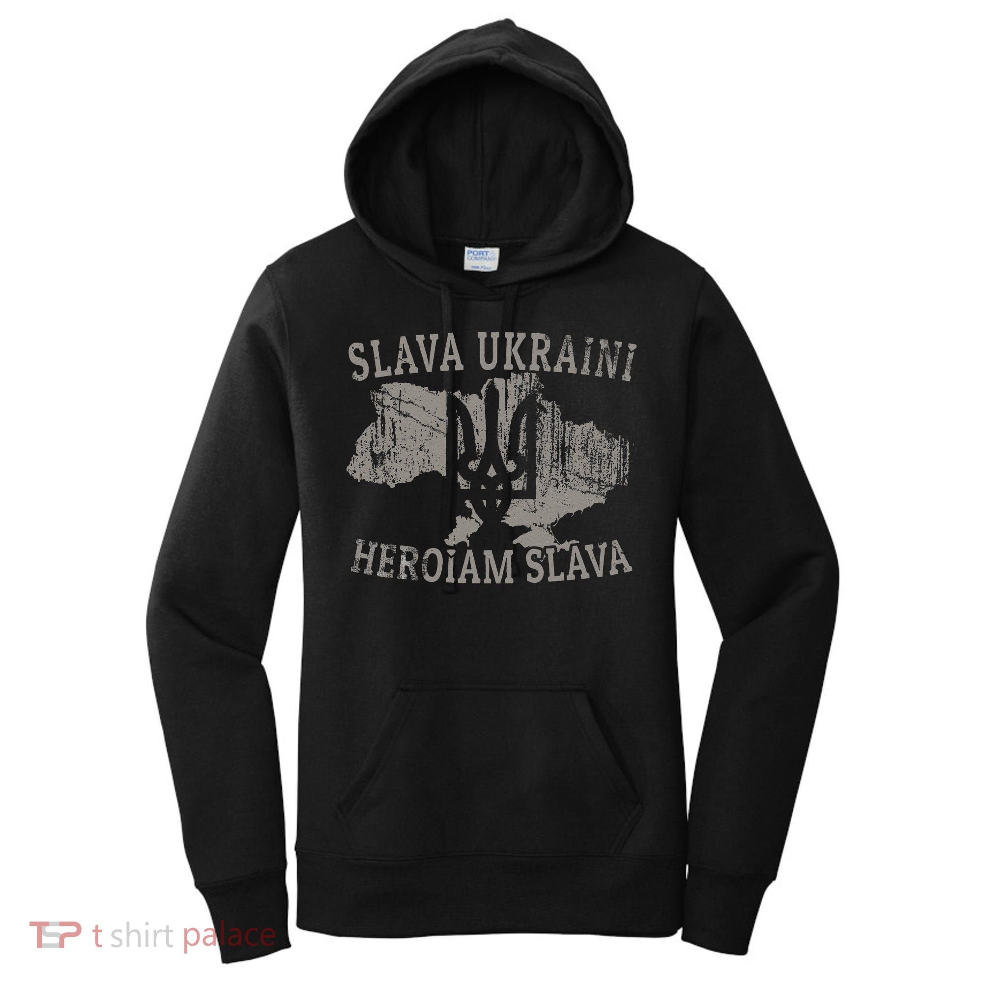Slava Ukraini Heroiam Slava Glory To Heroes Glory To Ukraine Women's Hoodie