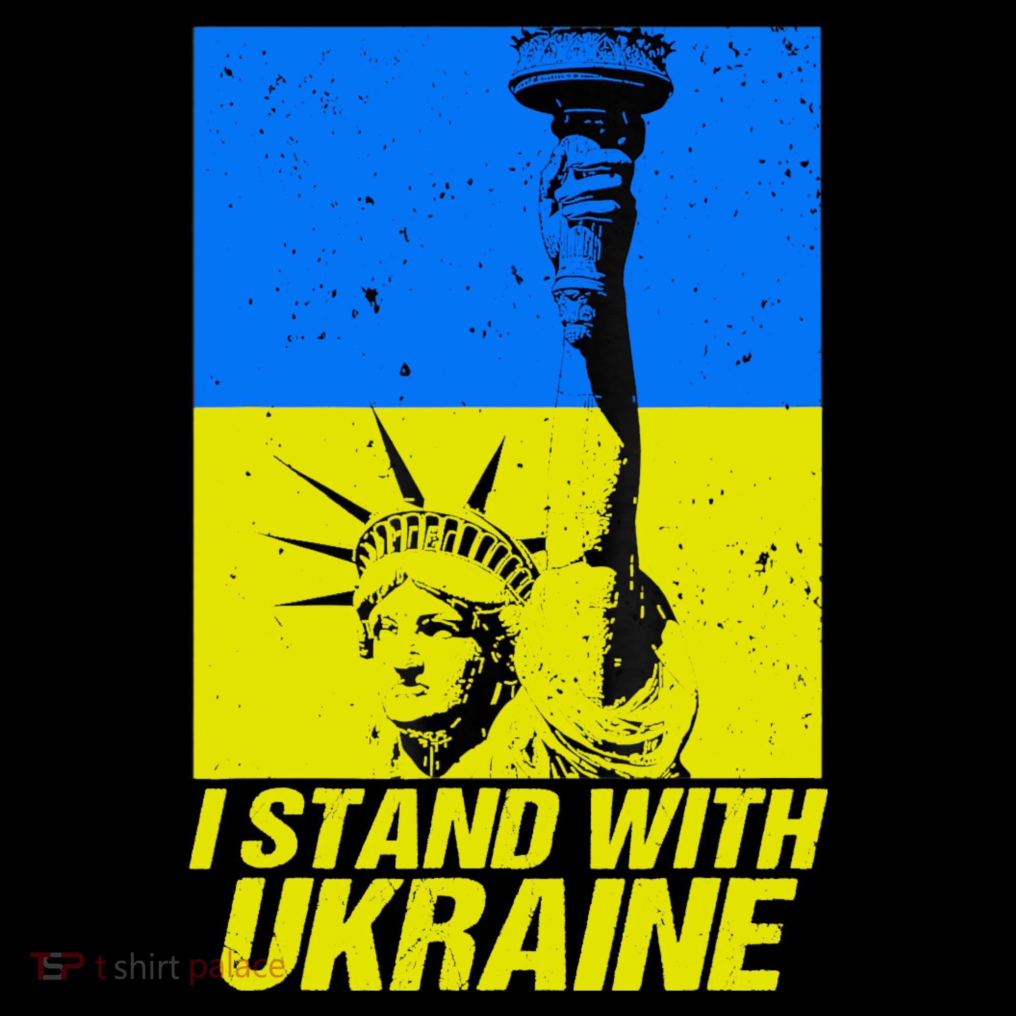 Support Ukraine I Stand With Ukraine Ukrainian Flag Women's Hoodie