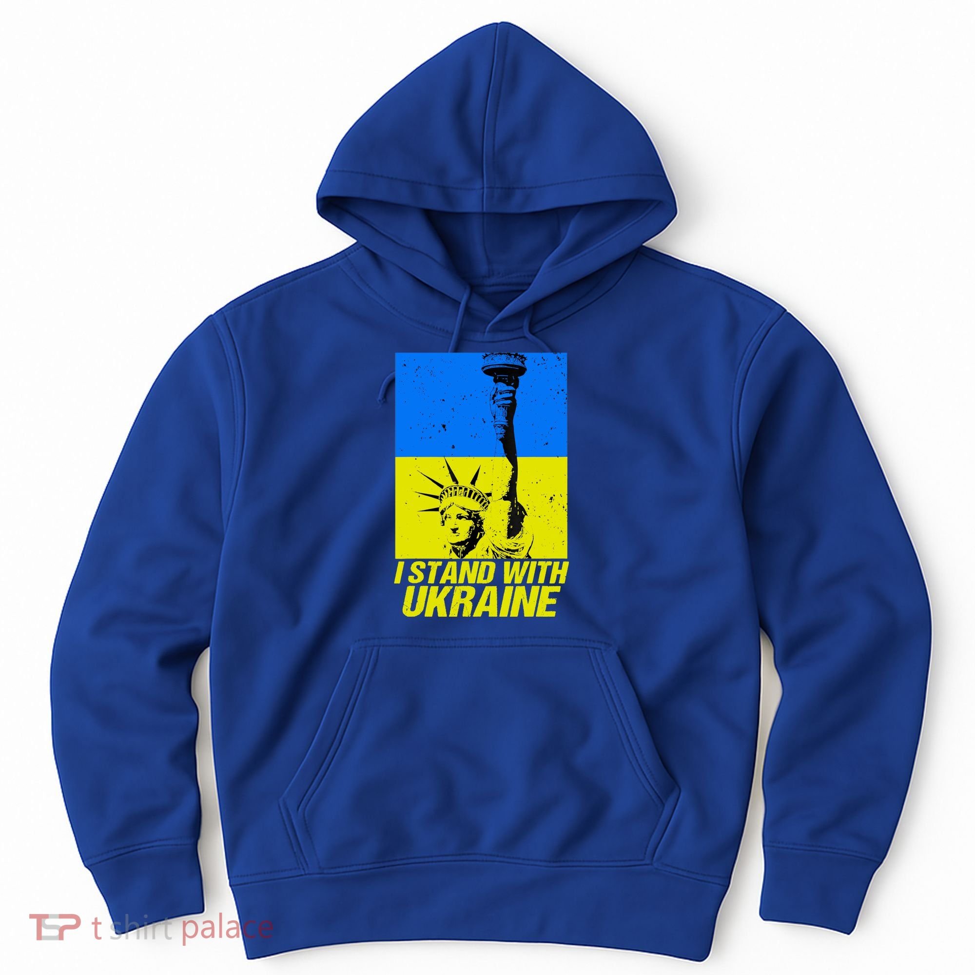 Support Ukraine I Stand With Ukraine Ukrainian Flag Hoodie