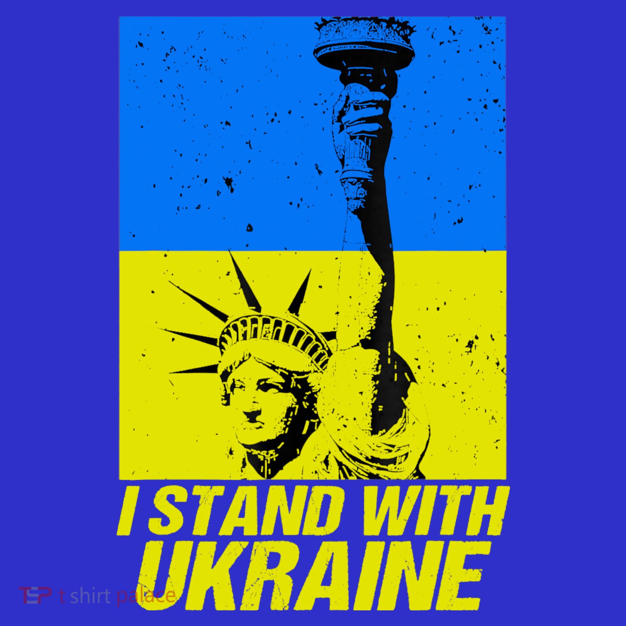 Support Ukraine I Stand With Ukraine Ukrainian Flag Long Sleeve Shirt