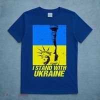 Support Ukraine I Stand With Ukraine Ukrainian Flag T-Shirt thumb 5