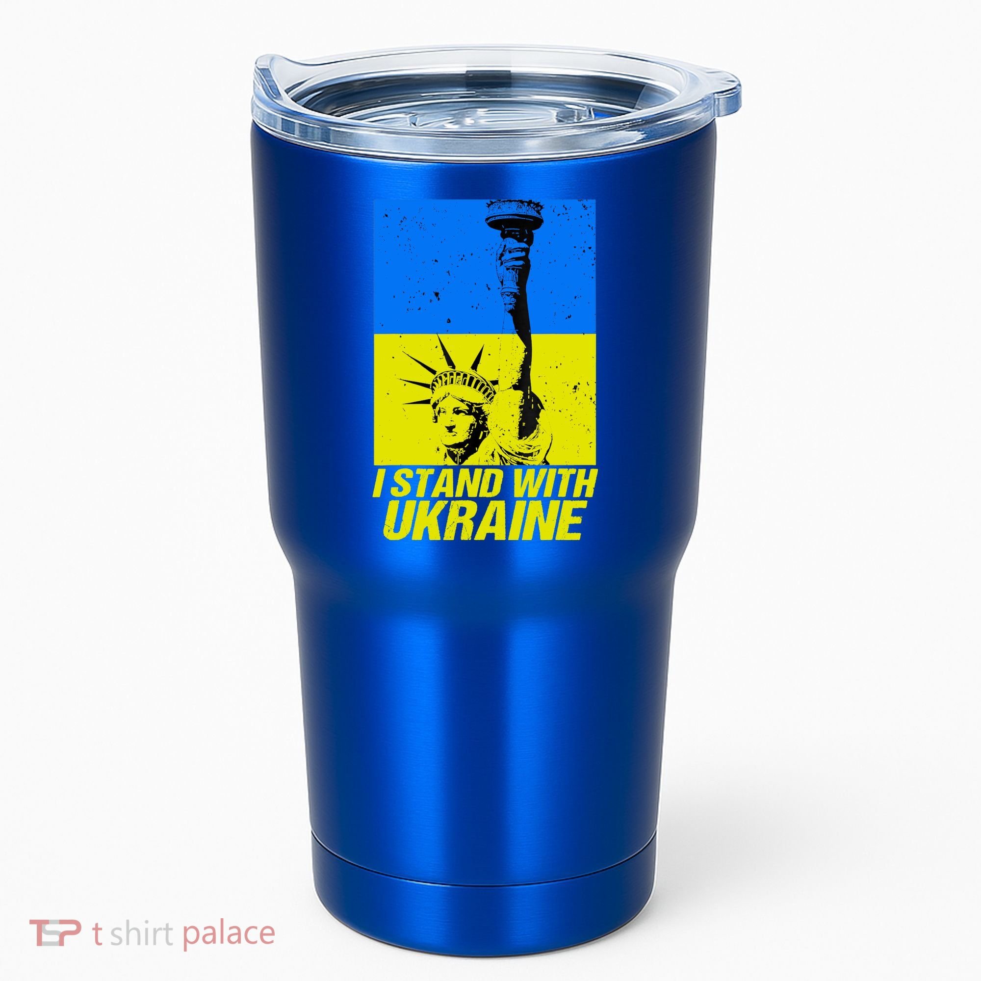 Support Ukraine I Stand With Ukraine Ukrainian Flag Tumbler