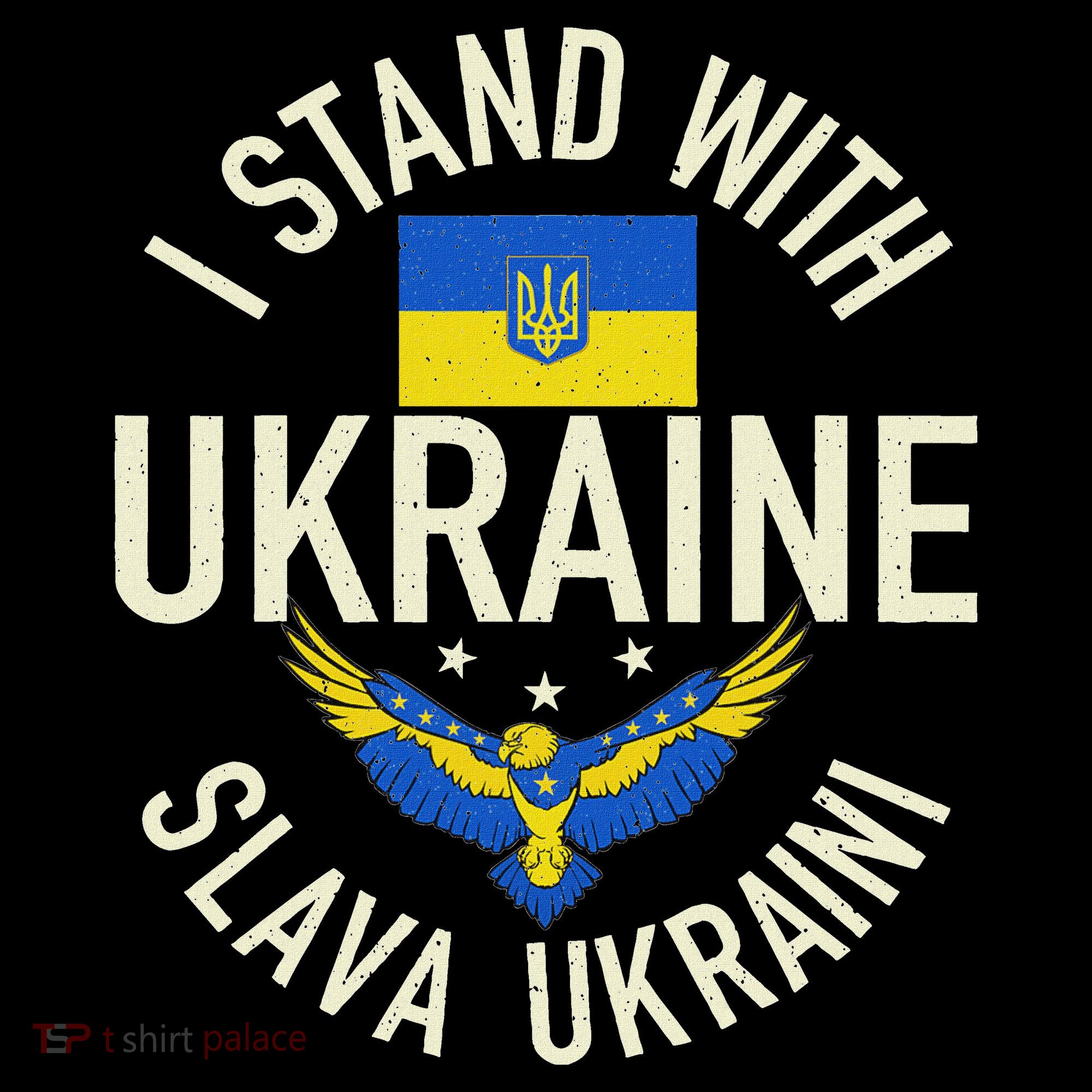 Support Ukraine I Stand With Ukraine Ukrainian Flag Patriot Women's Hoodie