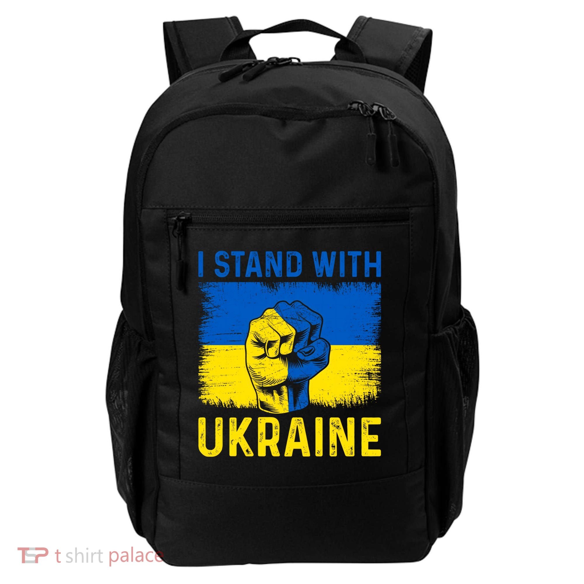 Support Ukraine I Stand With Ukraine Ukrainian Flag Gift Backpack