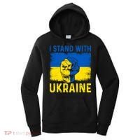 Support Ukraine I Stand With Ukraine Ukrainian Flag Gift Women's Hoodie thumb 0