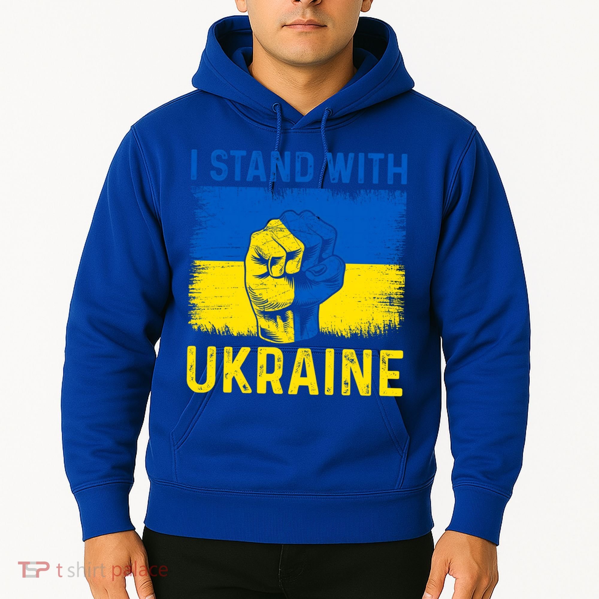 Support Ukraine I Stand With Ukraine Ukrainian Flag Gift Hoodie