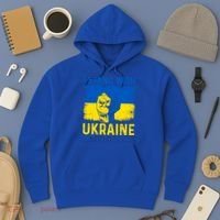 Support Ukraine I Stand With Ukraine Ukrainian Flag Gift Hoodie thumb 3