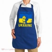 Support Ukraine I Stand With Ukraine Ukrainian Flag Gift Apron thumb 2