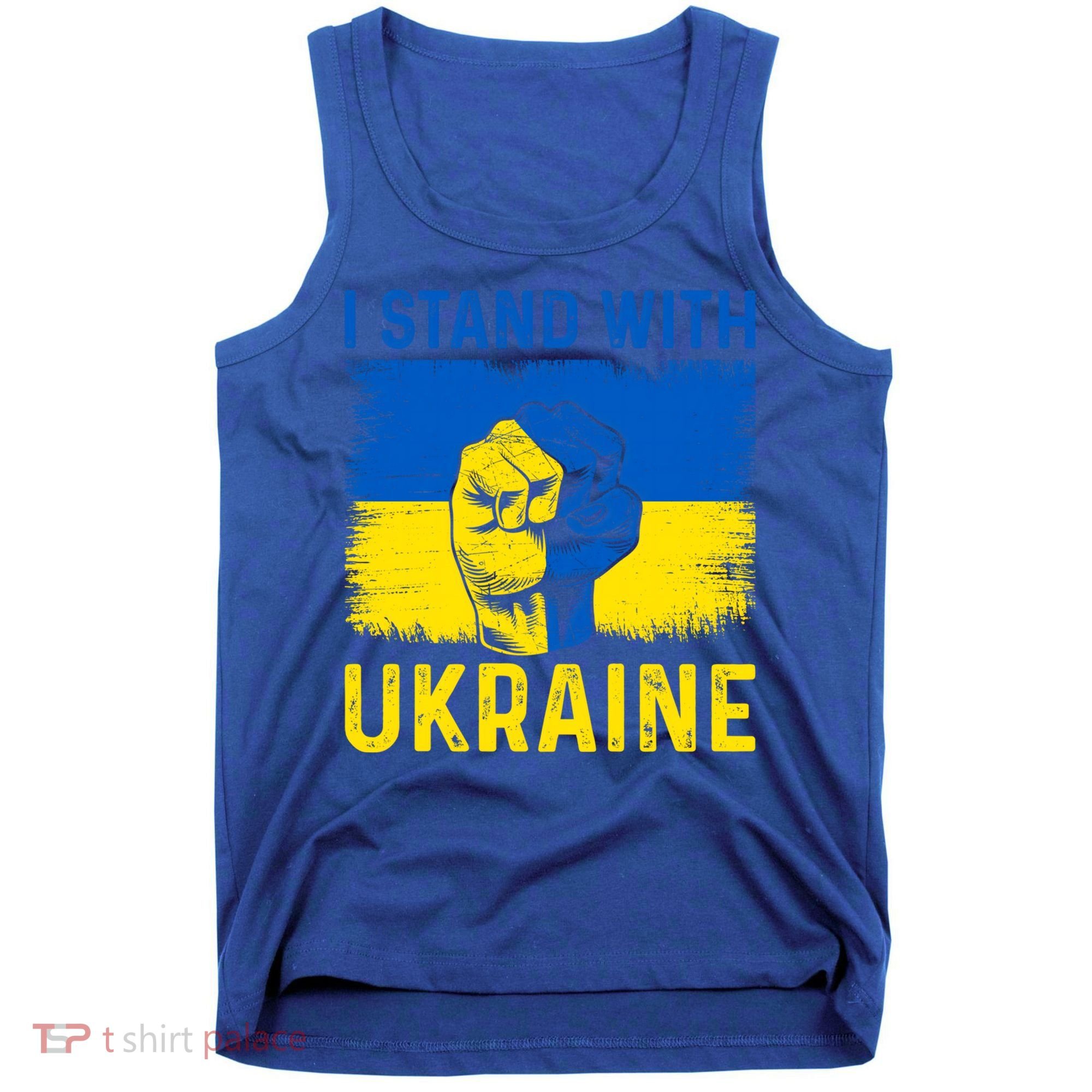 Support Ukraine I Stand With Ukraine Ukrainian Flag Gift Tank Top