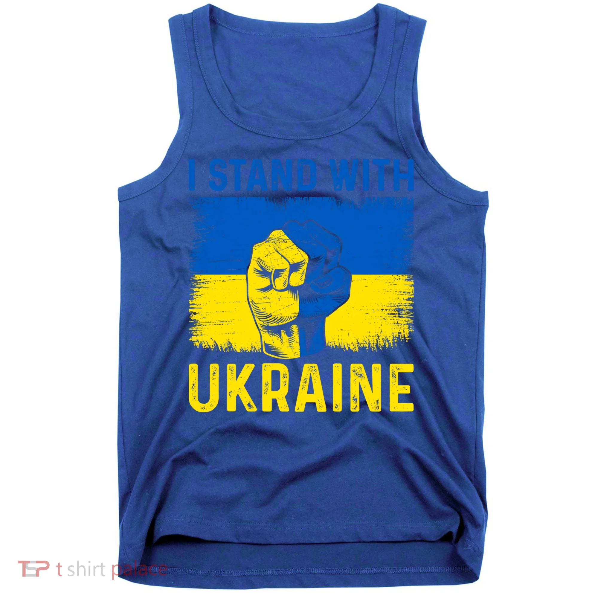 Support Ukraine I Stand With Ukraine Ukrainian Flag Gift Tank Top