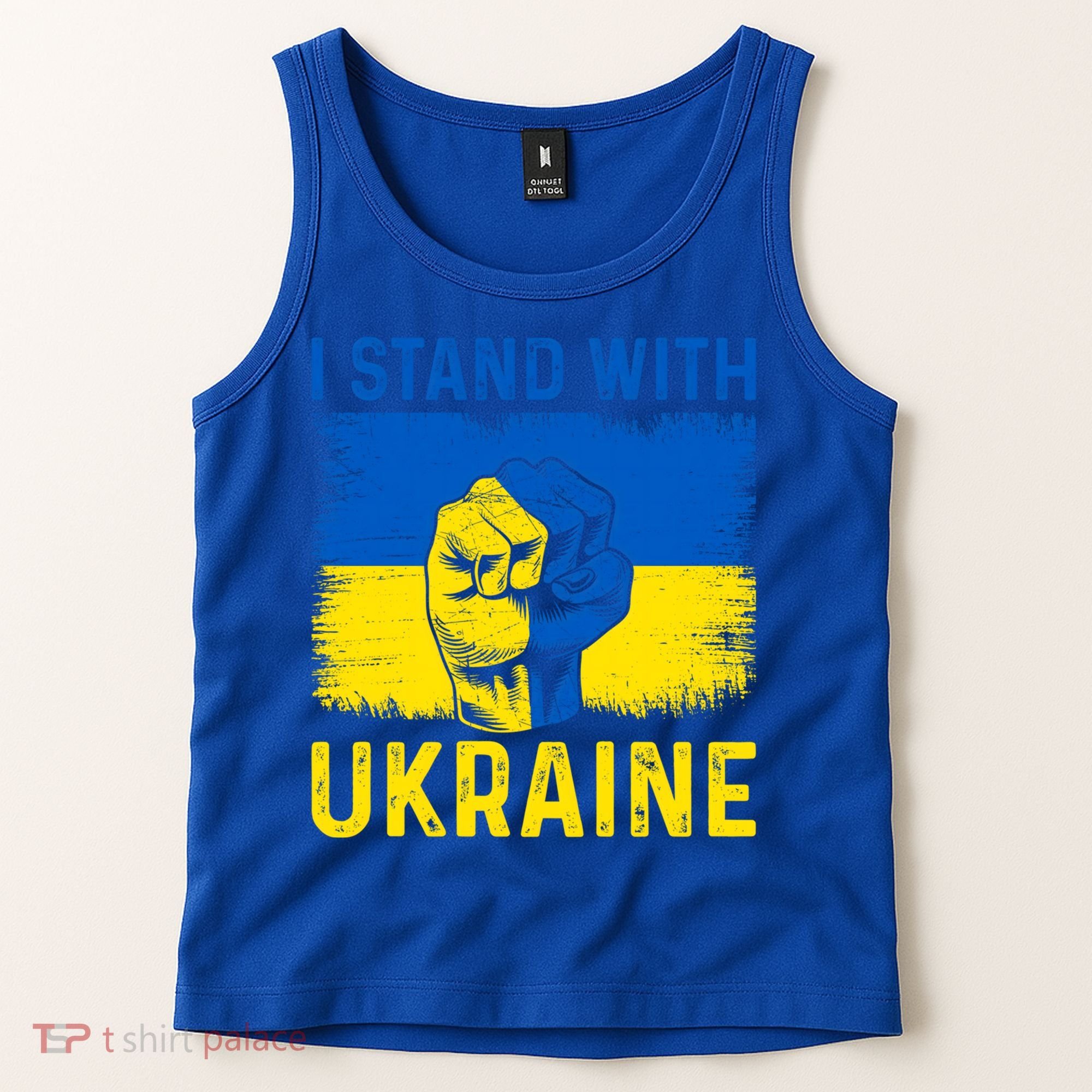 Support Ukraine I Stand With Ukraine Ukrainian Flag Gift Tank Top