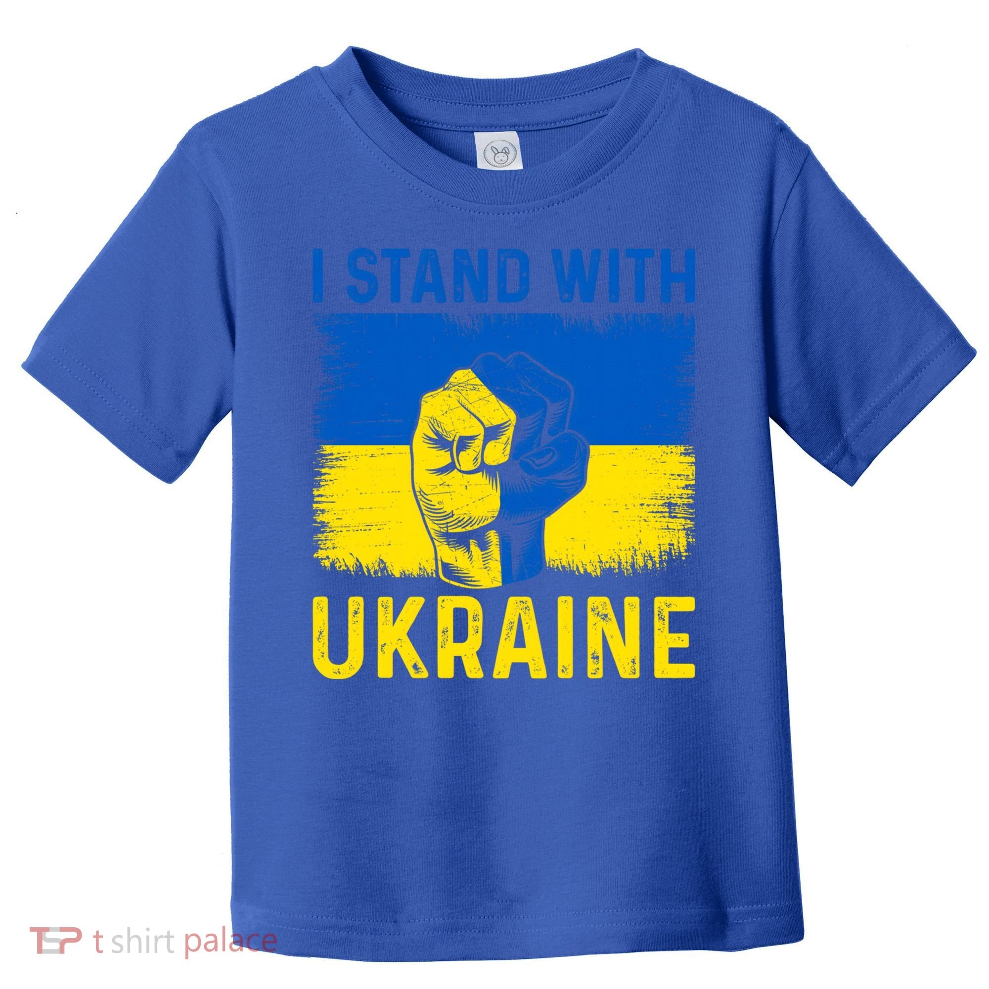Support Ukraine I Stand With Ukraine Ukrainian Flag Gift Toddler T-Shirt