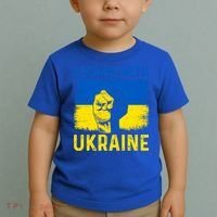 Support Ukraine I Stand With Ukraine Ukrainian Flag Gift Toddler T-Shirt thumb 2