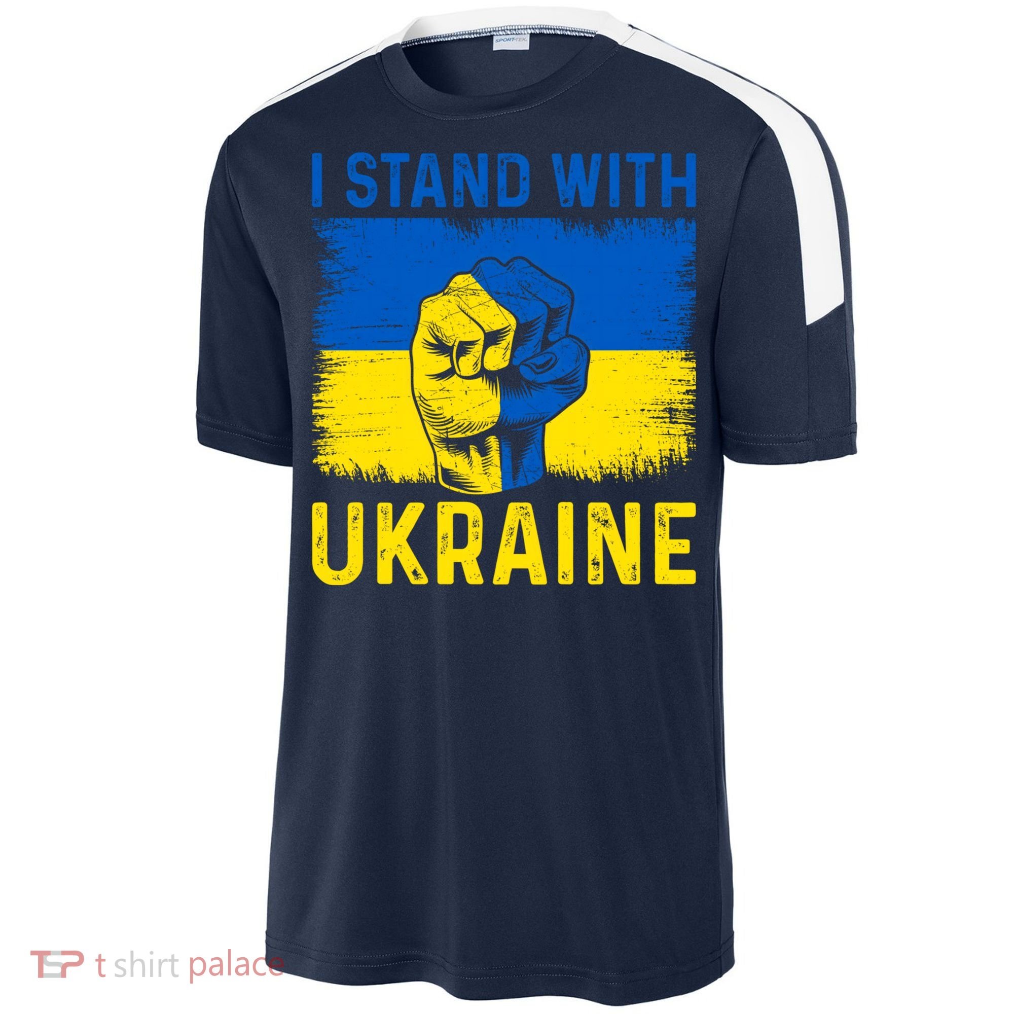Support Ukraine I Stand With Ukraine Ukrainian Flag Gift Sport-Tek Competitor United Soccer Jersey