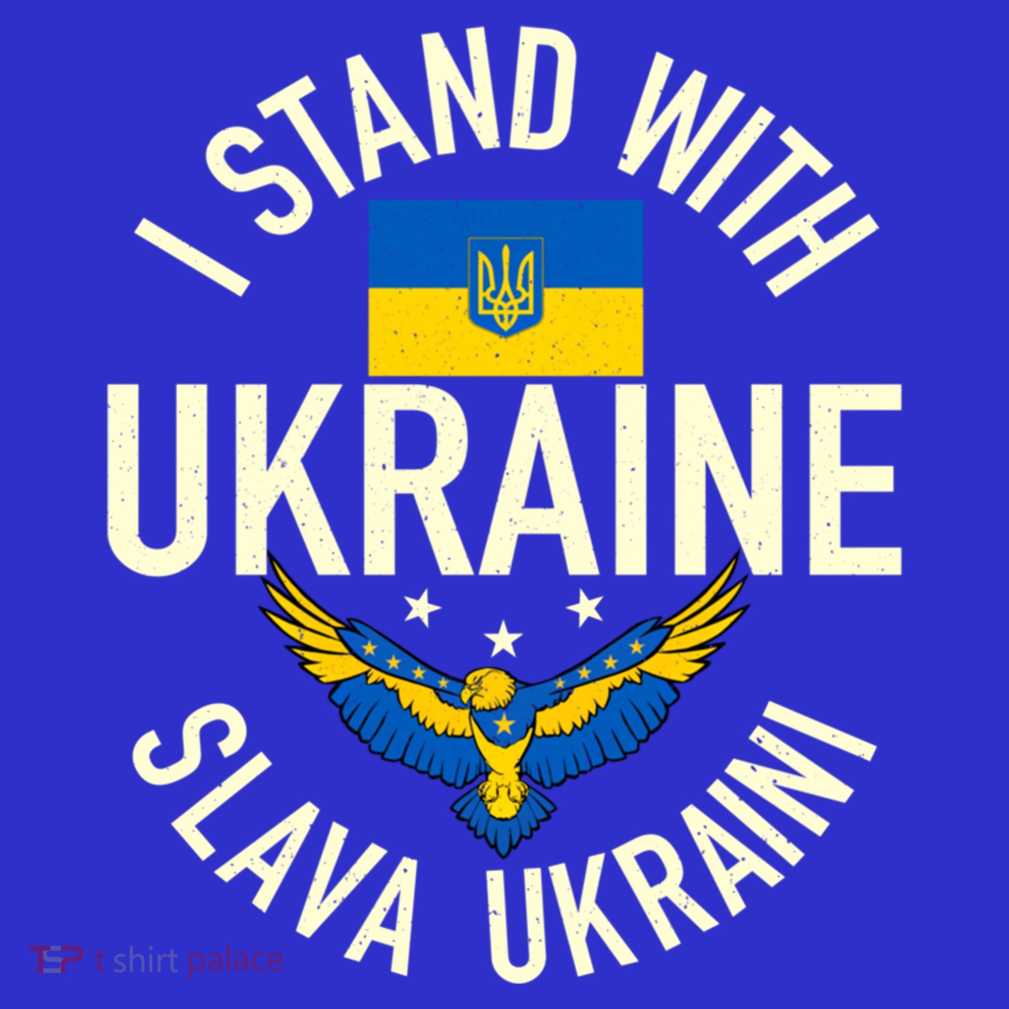 Support Ukraine I Stand With Ukraine Ukrainian Flag Patriot Gift Women's Tank Top