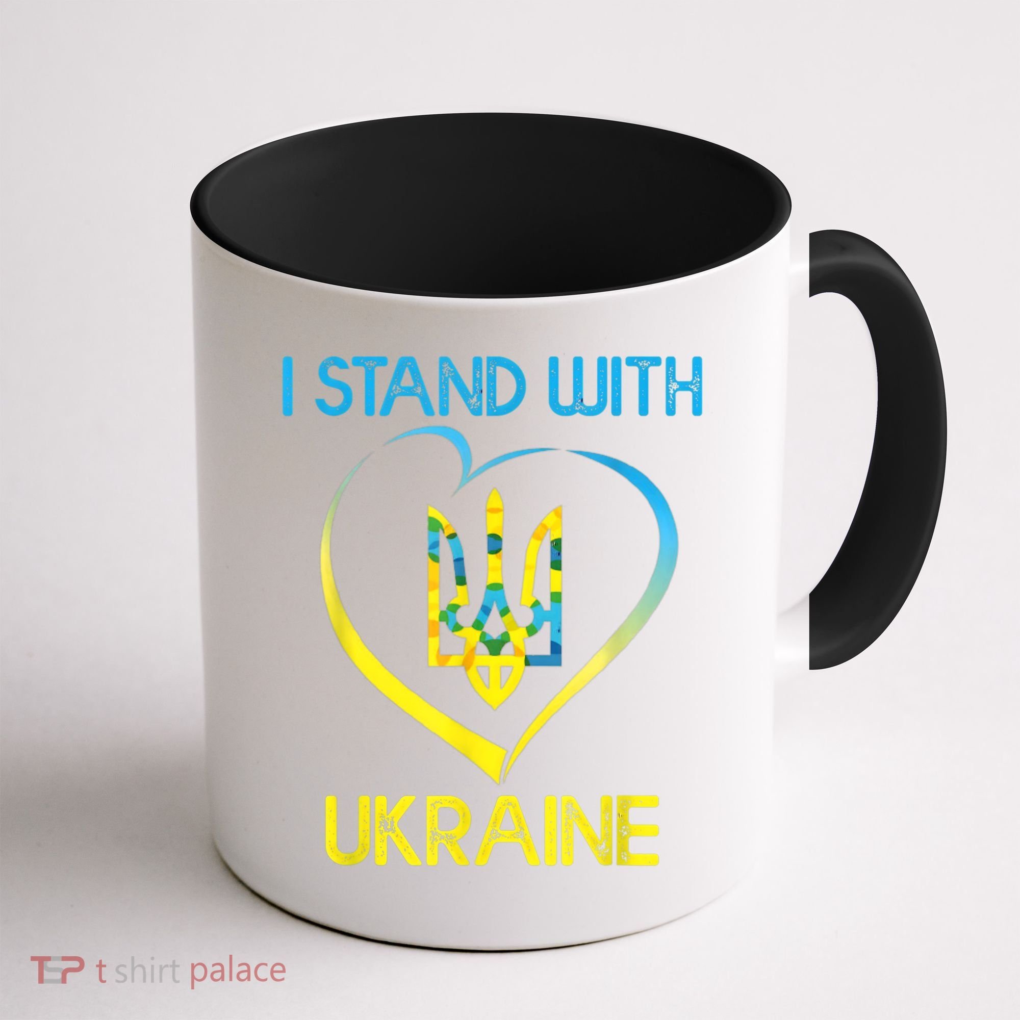 Support Ukraine I Stand With Ukraine Ukrainian Flag Gift Coffee Mug
