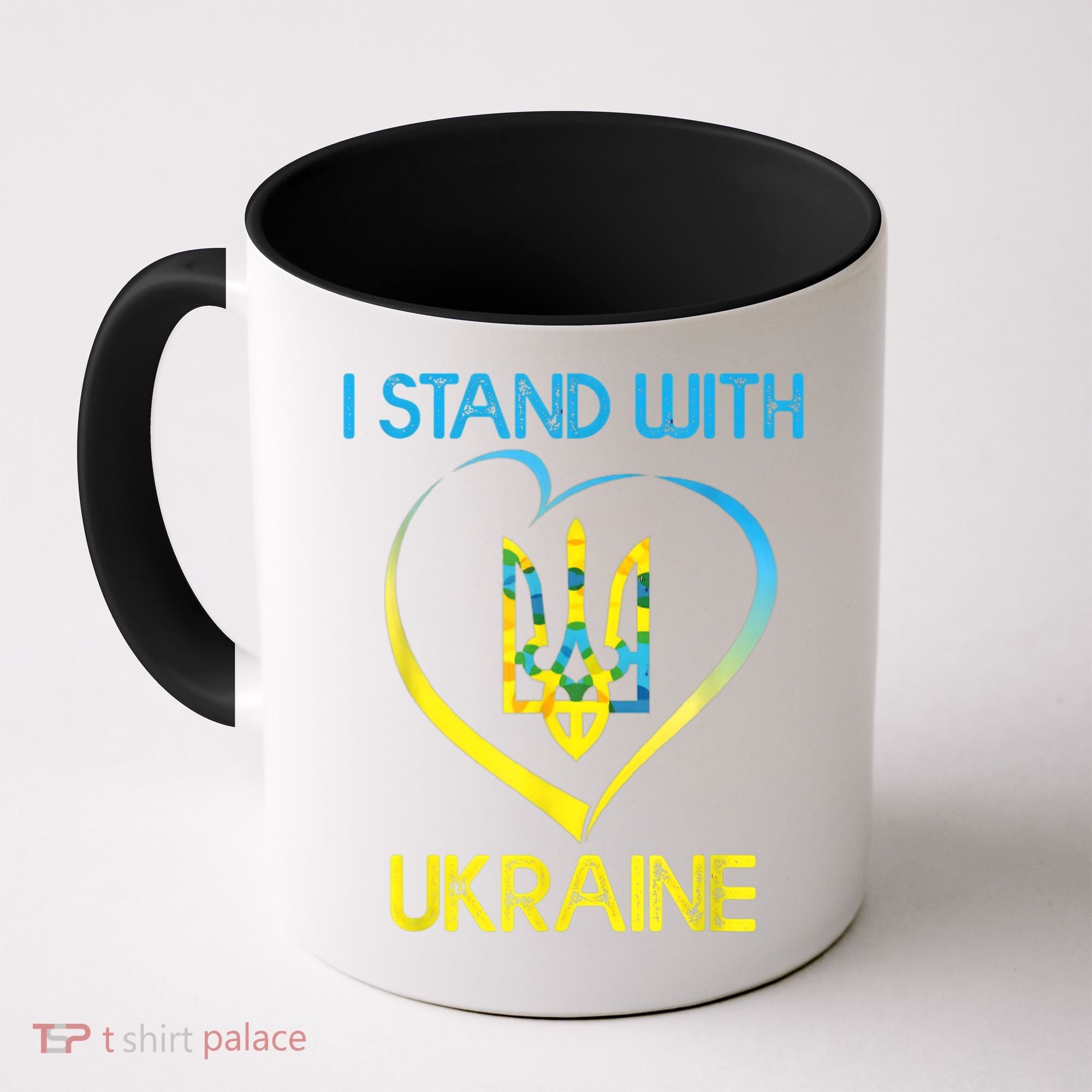 Support Ukraine I Stand With Ukraine Ukrainian Flag Gift Coffee Mug