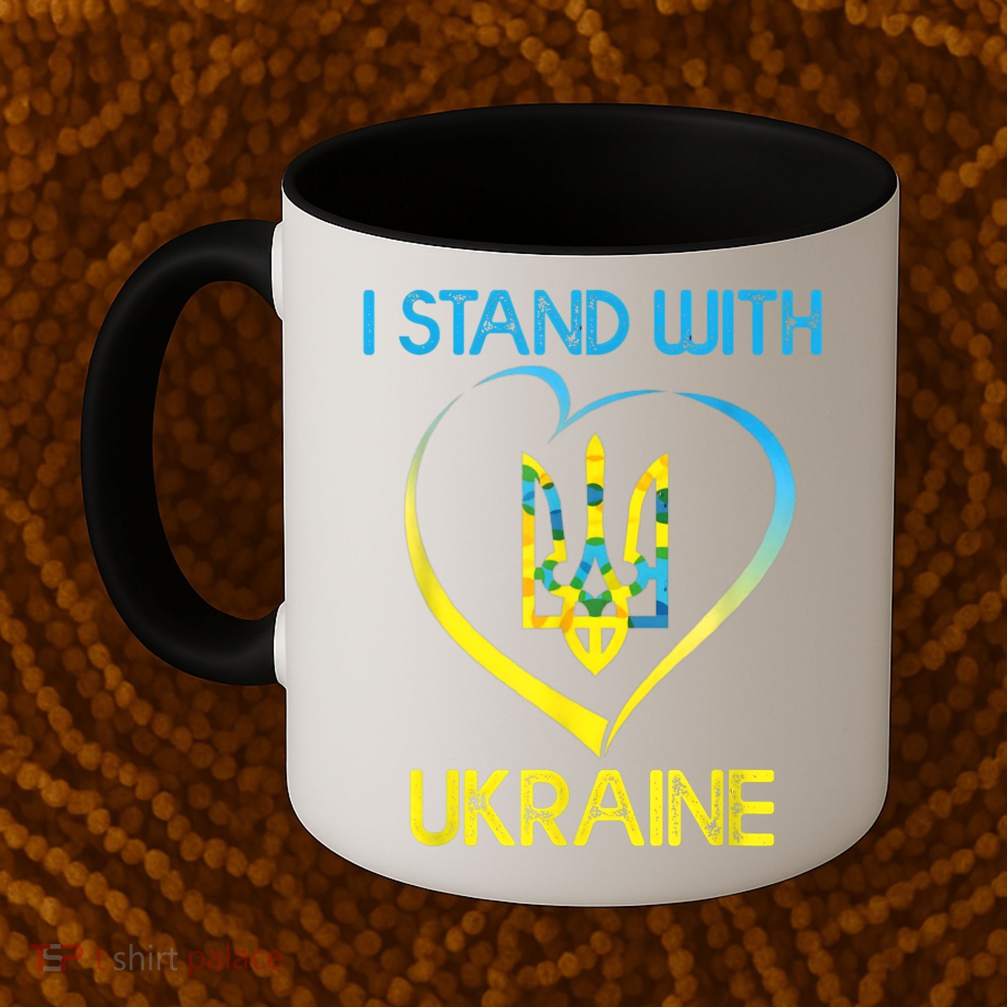 Support Ukraine I Stand With Ukraine Ukrainian Flag Gift Coffee Mug