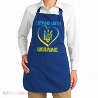 Support Ukraine I Stand With Ukraine Ukrainian Flag Gift Apron thumb 2