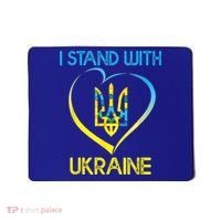 Support Ukraine I Stand With Ukraine Ukrainian Flag Gift Mousepad thumb 0