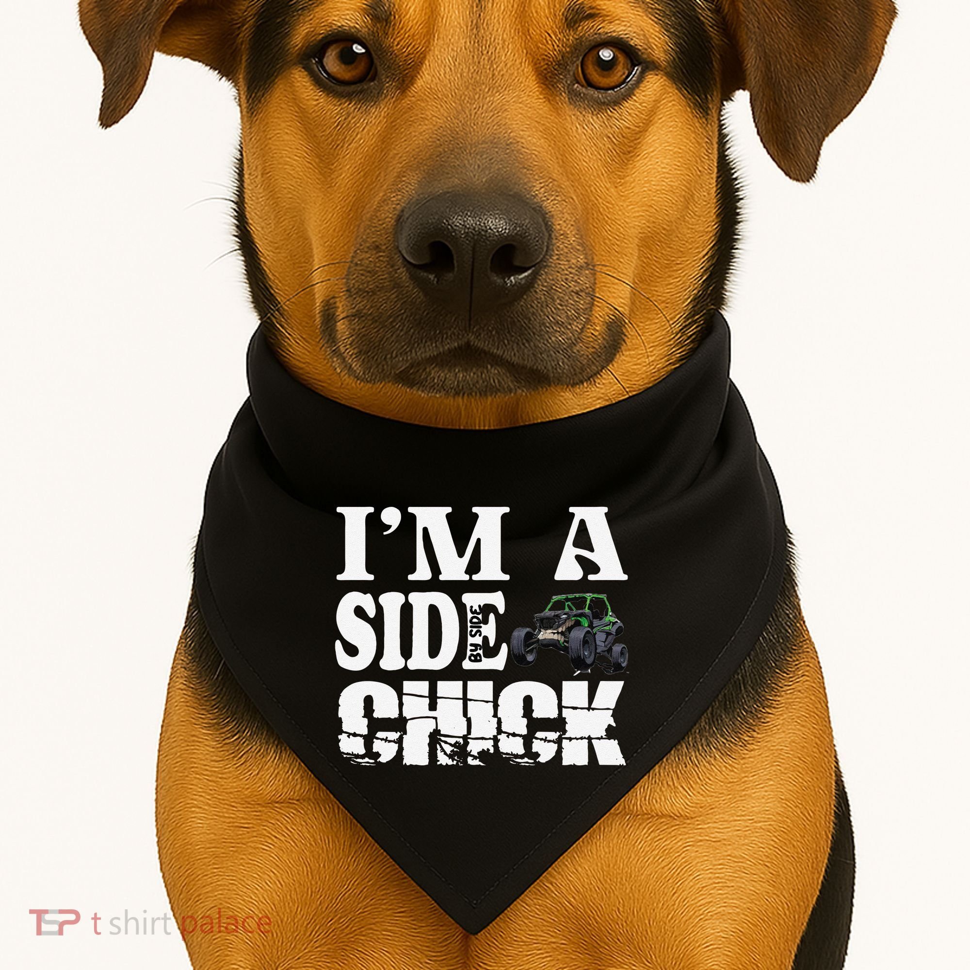 Sxs Utv IM A Side Chick USA-Made Doggie Bandana