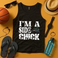 Sxs Utv IM A Side Chick Tank Top thumb 4