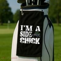 Sxs Utv IM A Side Chick Golf Towel thumb 2