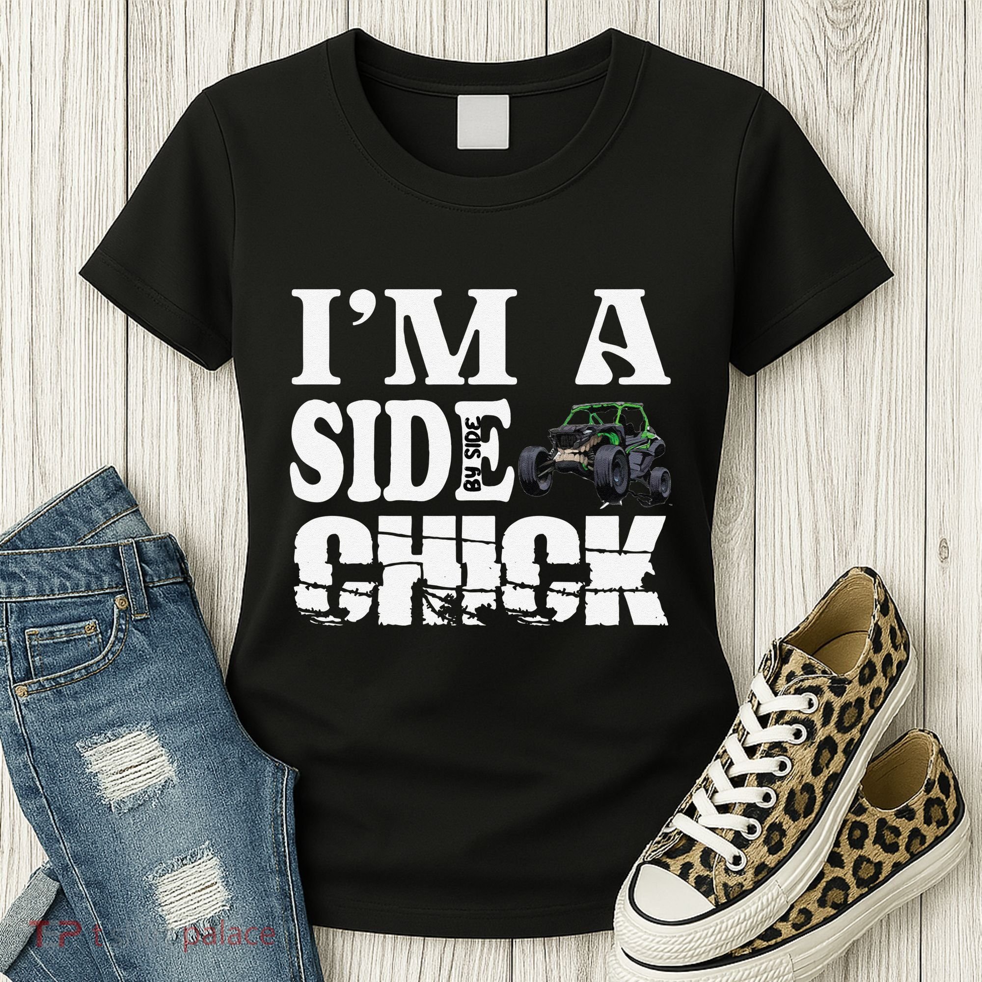 Sxs Utv IM A Side Chick Women's T-Shirt