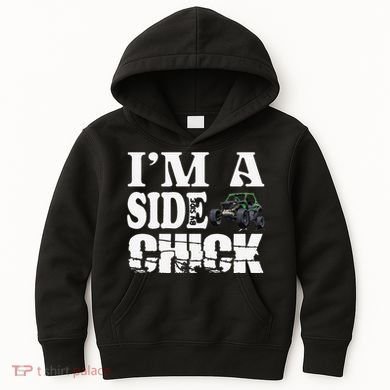 Sxs Utv IM A Side Chick Kids Hoodie